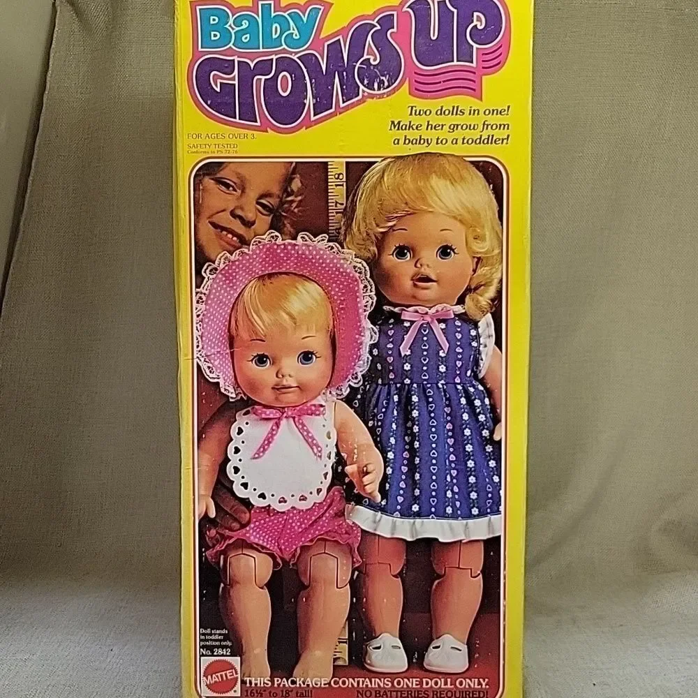 1978 Mattel, Baby Grows Up, No. 2842,with Original‎ Box
